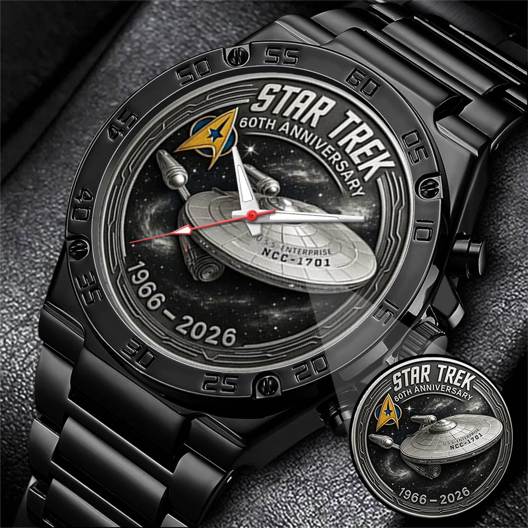 Star Trek 60th Anniversary Stainless Steel Watch