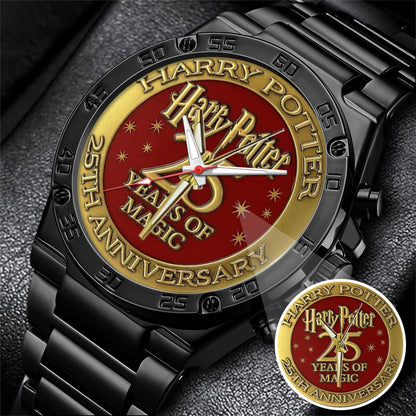 Harry Potter 25th Anniversary Stainless Steel Watch