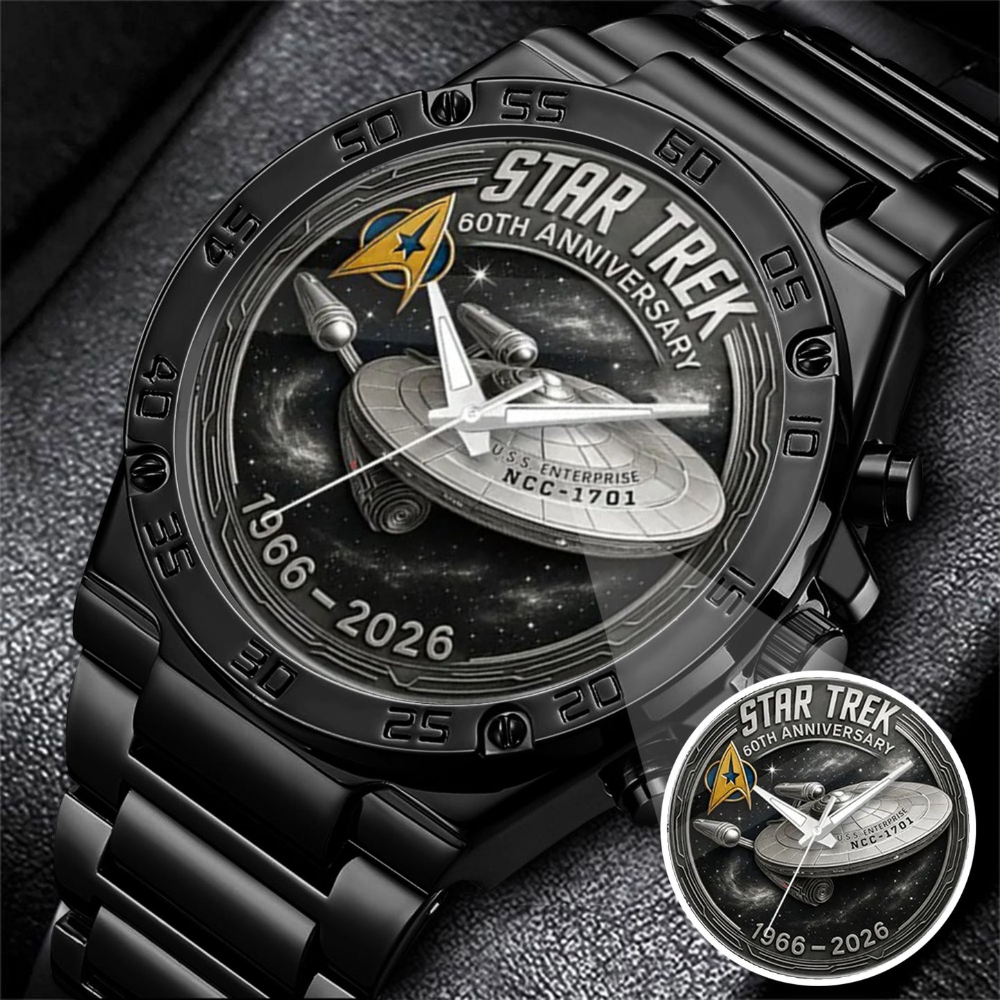 Star Trek 60th Anniversary Stainless Steel Watch