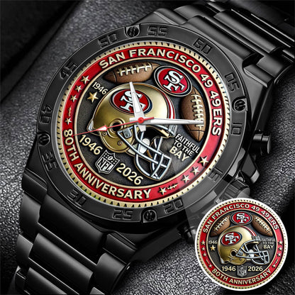 San Francisco 49ers 80th Anniversary 2026 Watch