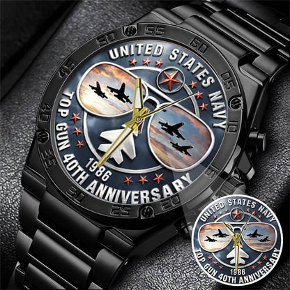 Top Gun 40th Stainless Steel Watch