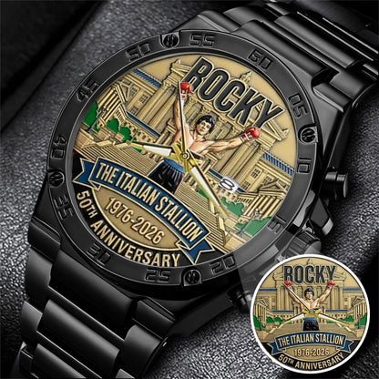 Rocky Balboa Never Stay Down 50th Anniversary Boxing Watch