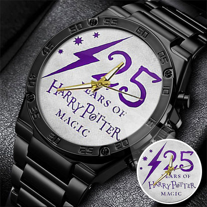 Harry Potter 25th Anniversary Stainless Steel Watch