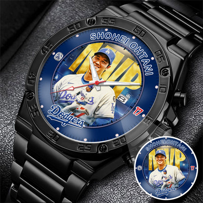 Baseball Shohei Ohtani 2025 MVP, Back to Back AL MVP, LA Dodgers Baseball Personalized Watch