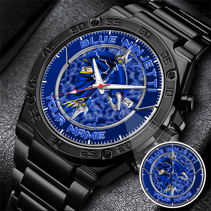 Power Rangers Blue Ninjetti Personalized Watch