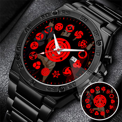 Anime Uchiha Clan Mangekyou Sharingan Art Watch