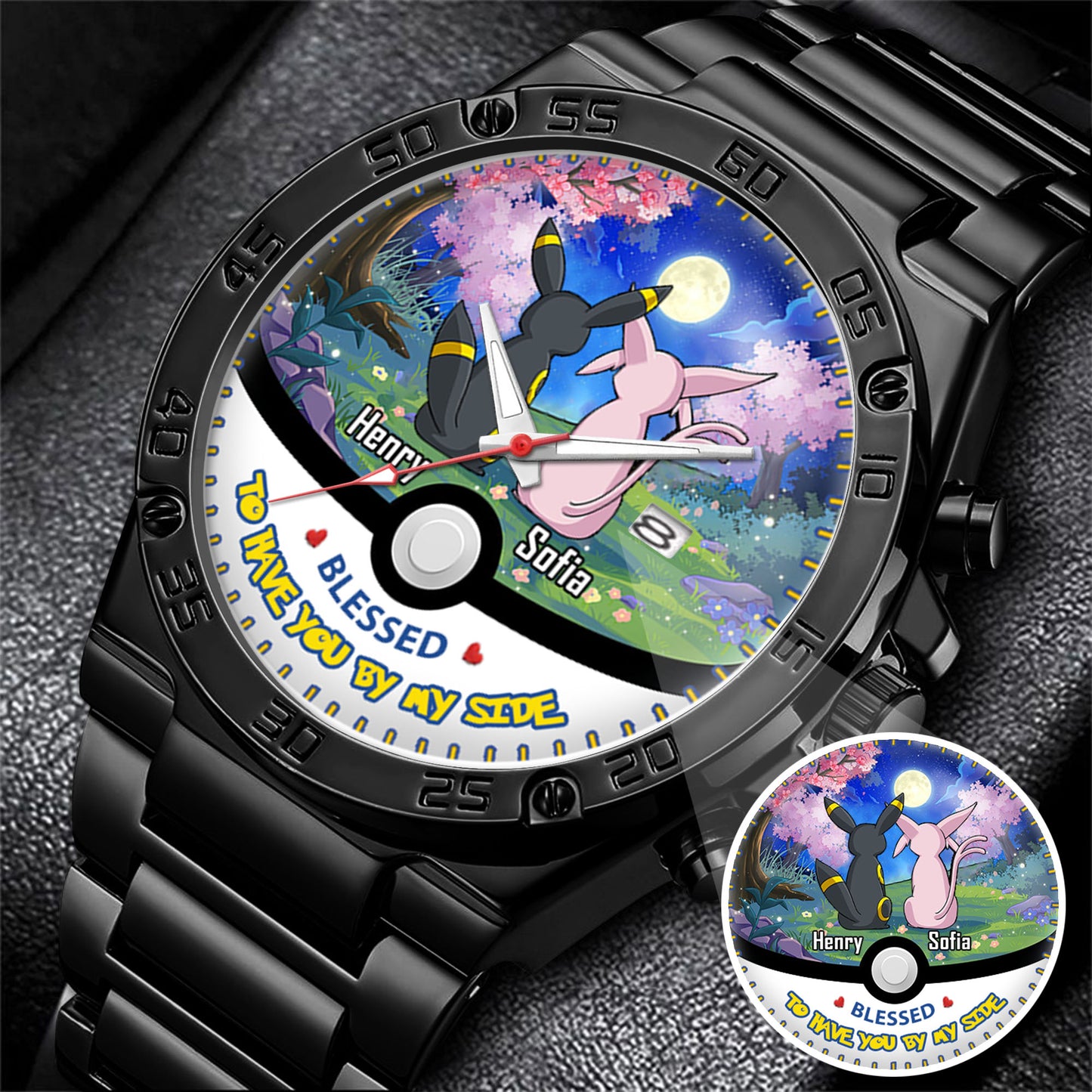 Customized PKM I Choose You Watch