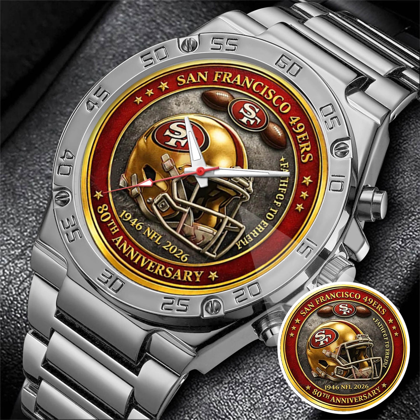 San Francisco 49ers 80th Anniversary Watch