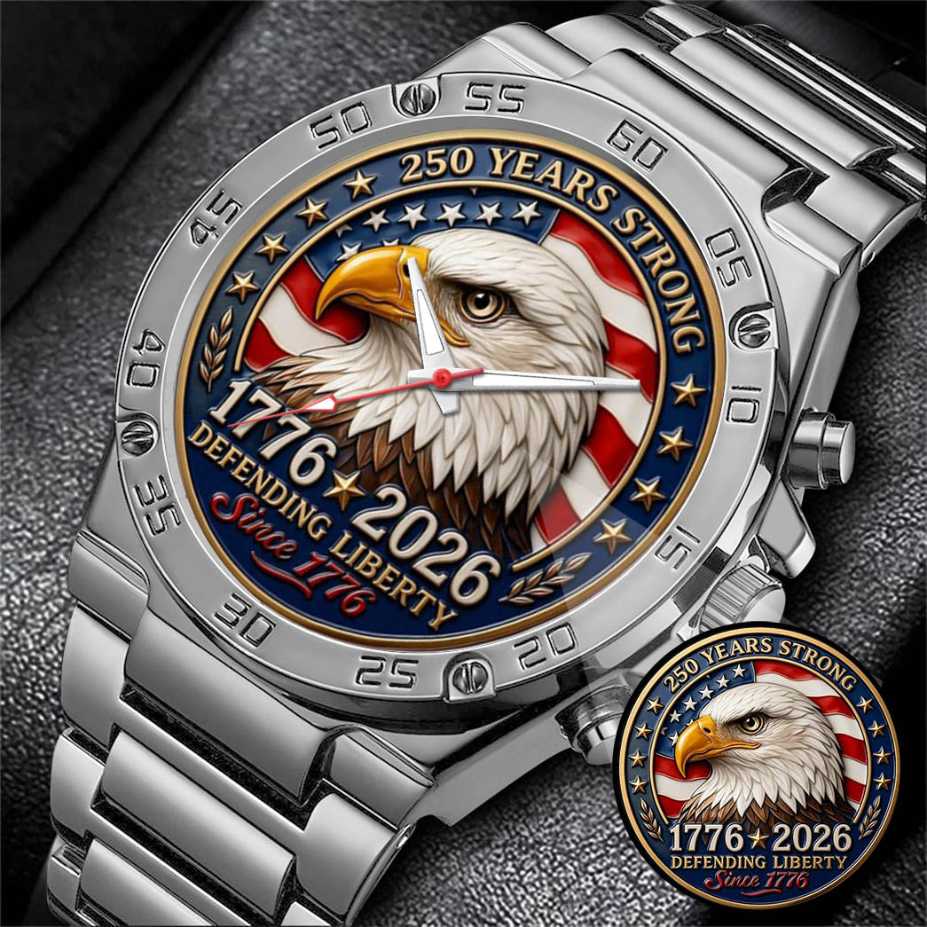 USA 250th Strong Anniversary Defending Liberty Watch