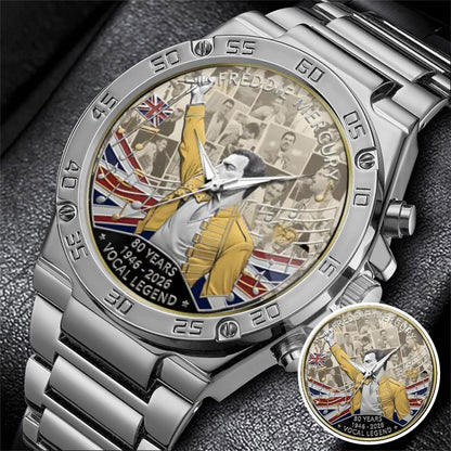 Freddie Mercury Stainless Steel Watch