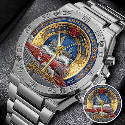 Harry Potter 25th Anniversary Stainless Steel Watch