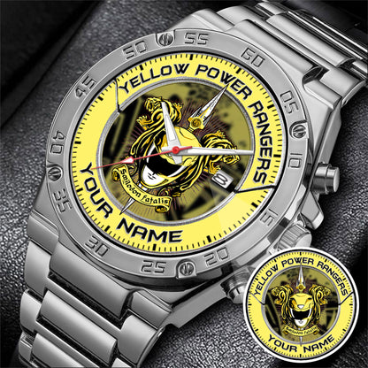 Mighty Morphin Power Rangers SaberTooth Custom Name Watch