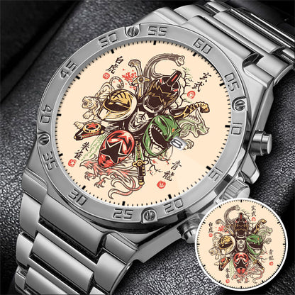 Power Rangers Tommy Oliver All Rangers Merories Japanese Art Style Watch