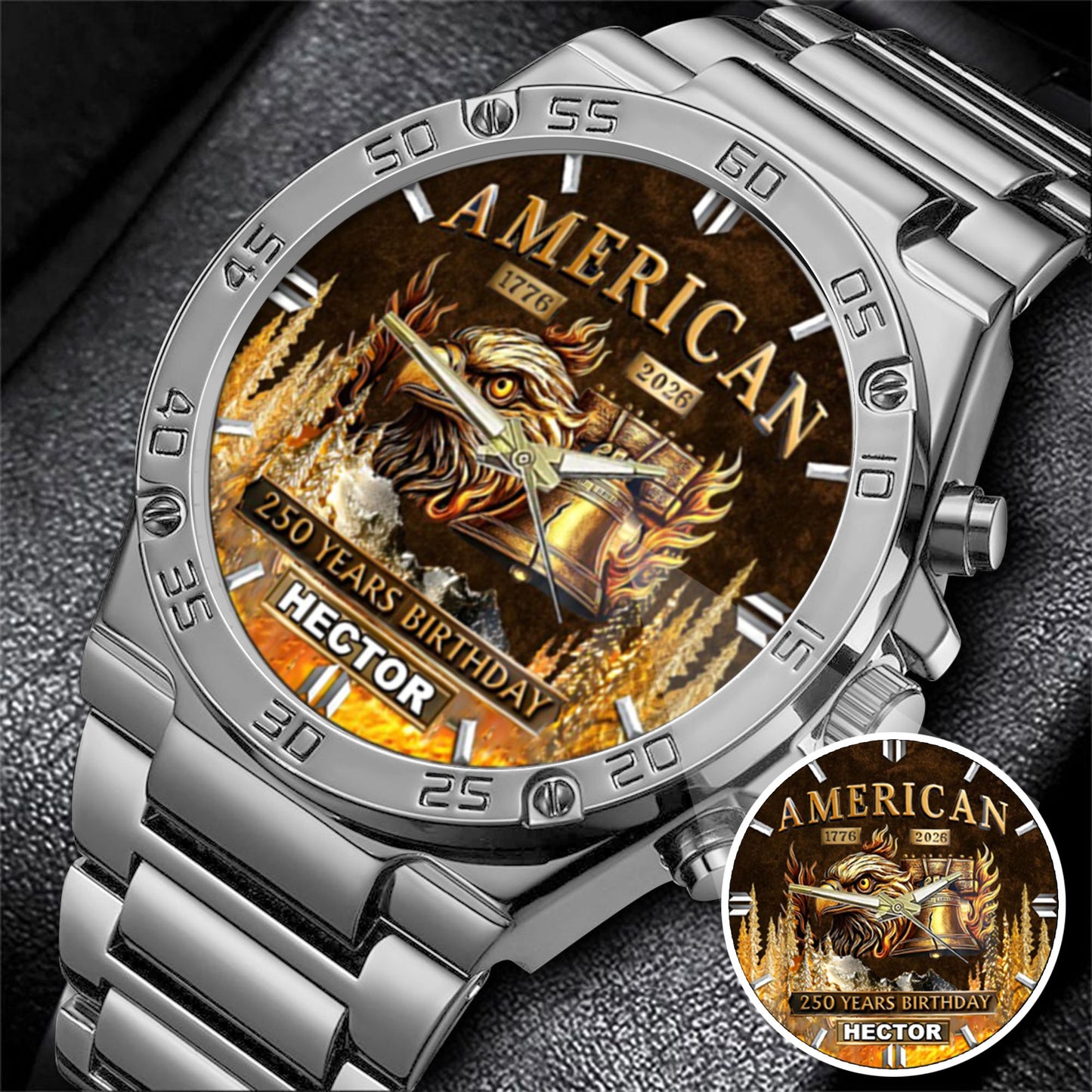 250th Anniversary Stainless Steel Watch