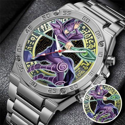 Anime YGO Dark Magician Watch Dial – Limited Art Design