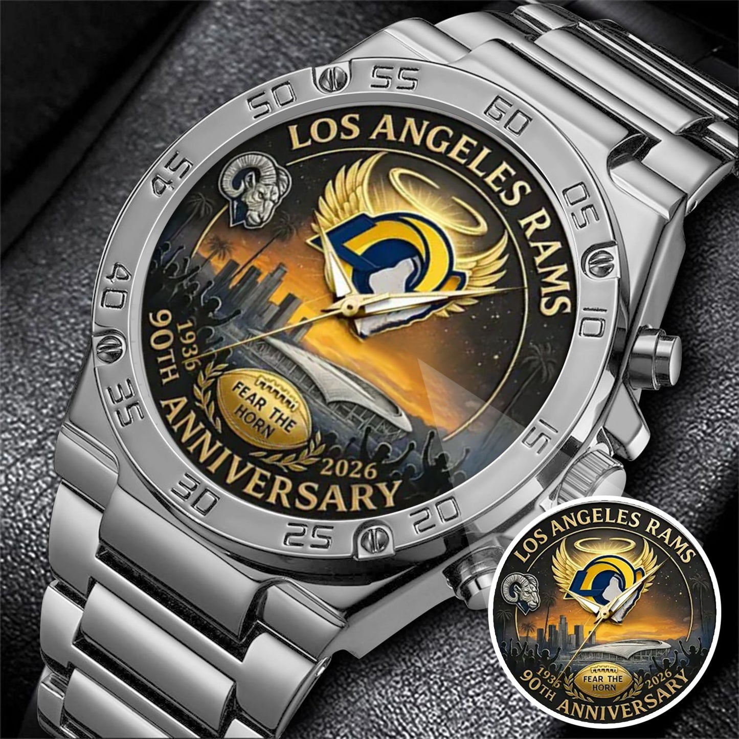 Los Angeles Rams 90th Anniversary Watch