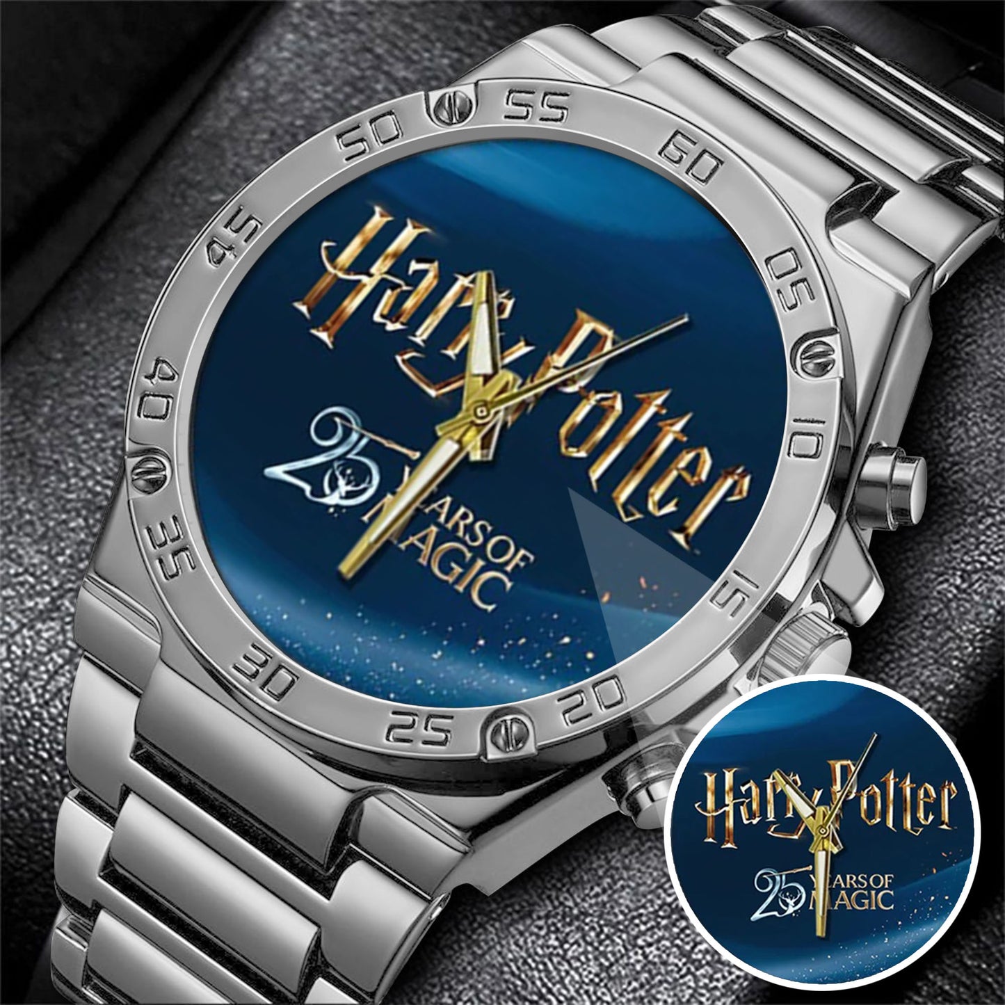 Harry Potter 25th Anniversary Stainless Steel Watch