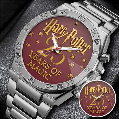 Harry Potter 25th Anniversary Steel Watch