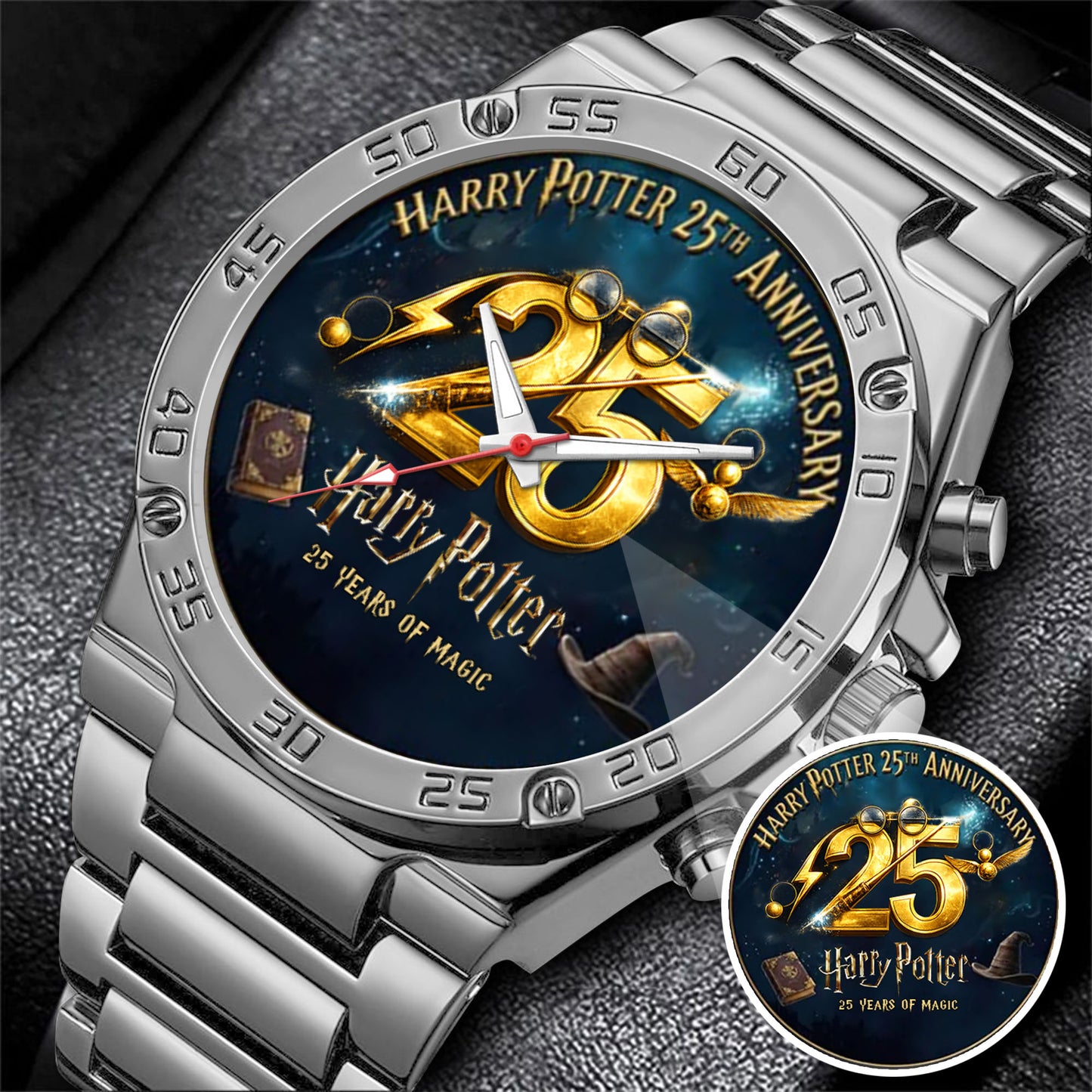 Harry Potter 25th Anniversary Steel Watch