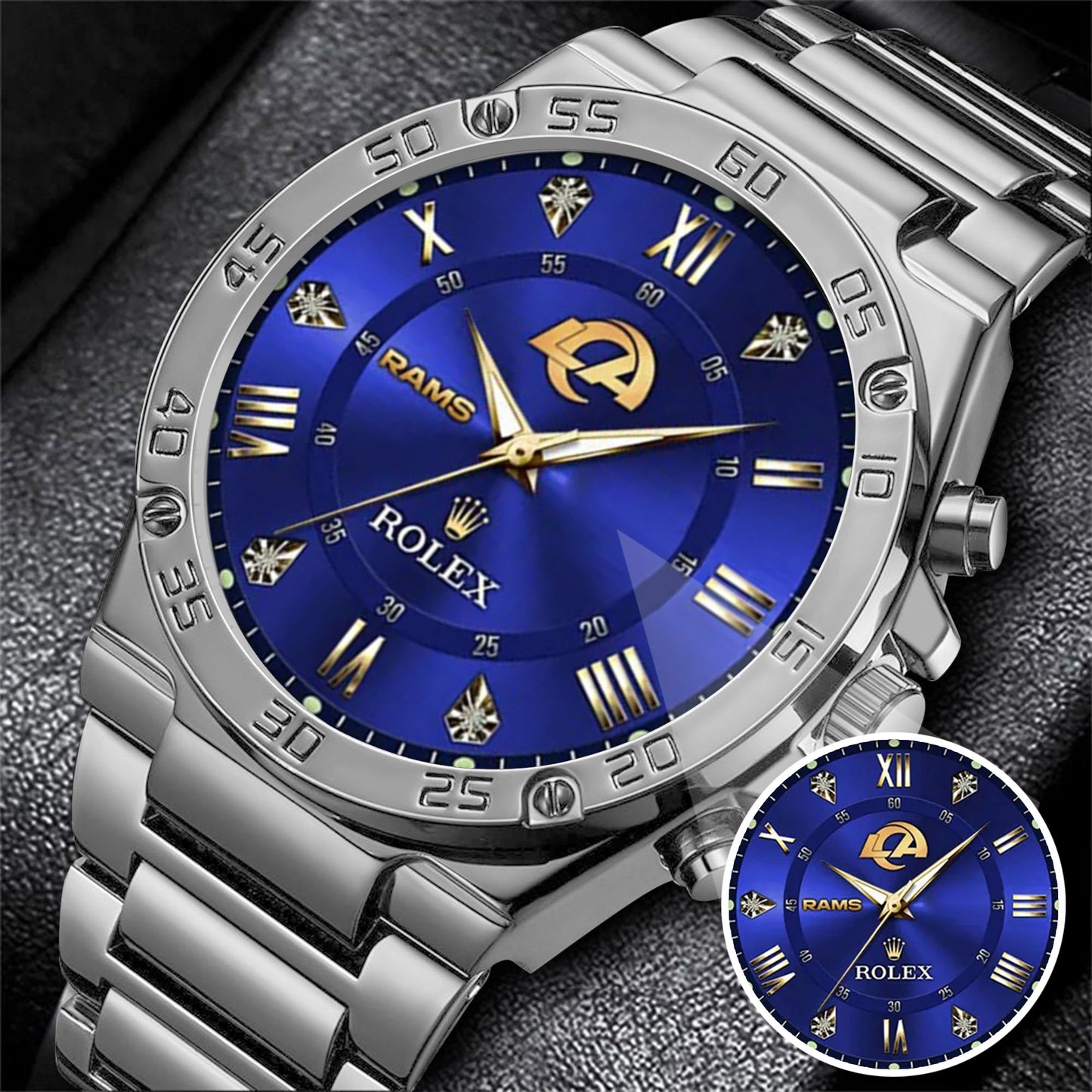 Los Angeles Stainless Steel Watch