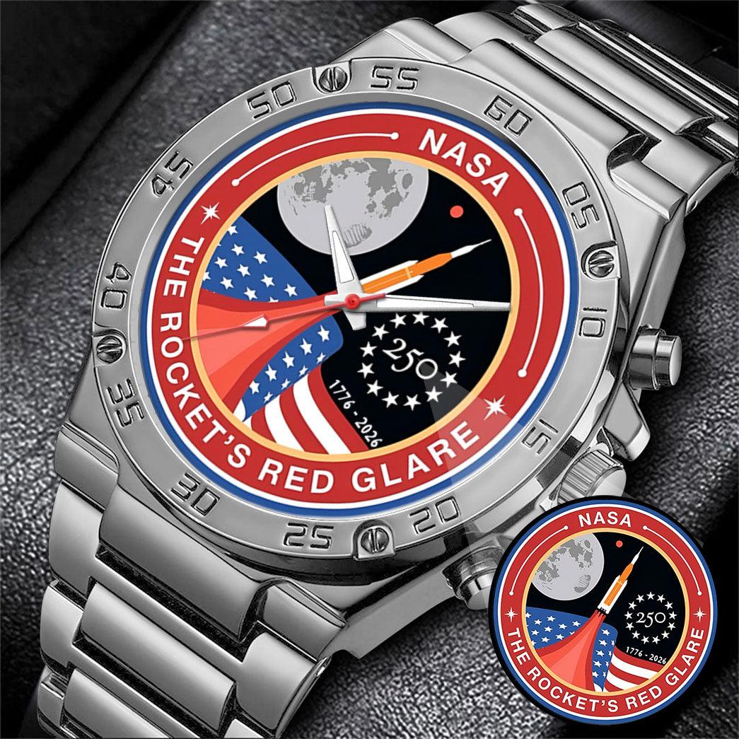 NASA 250th Anniversary Commemorative Watch – Rocket’s Red Glare Limited Edition