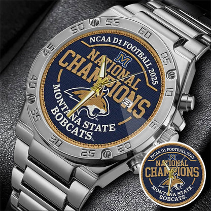 NCAA D1 Montana State Bobcats Champion 2026 Football Watch