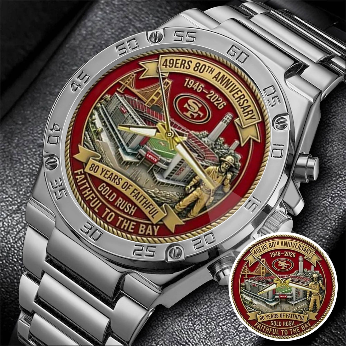San Francisco 49ers 80th Anniversary Watch
