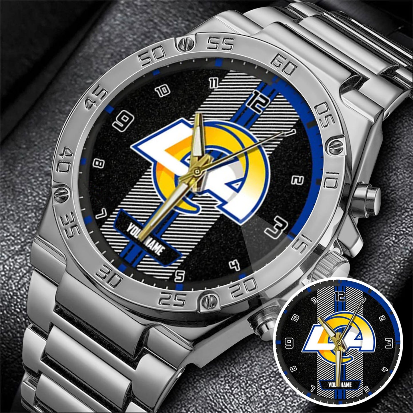 Personalized Stainless Steel Watch