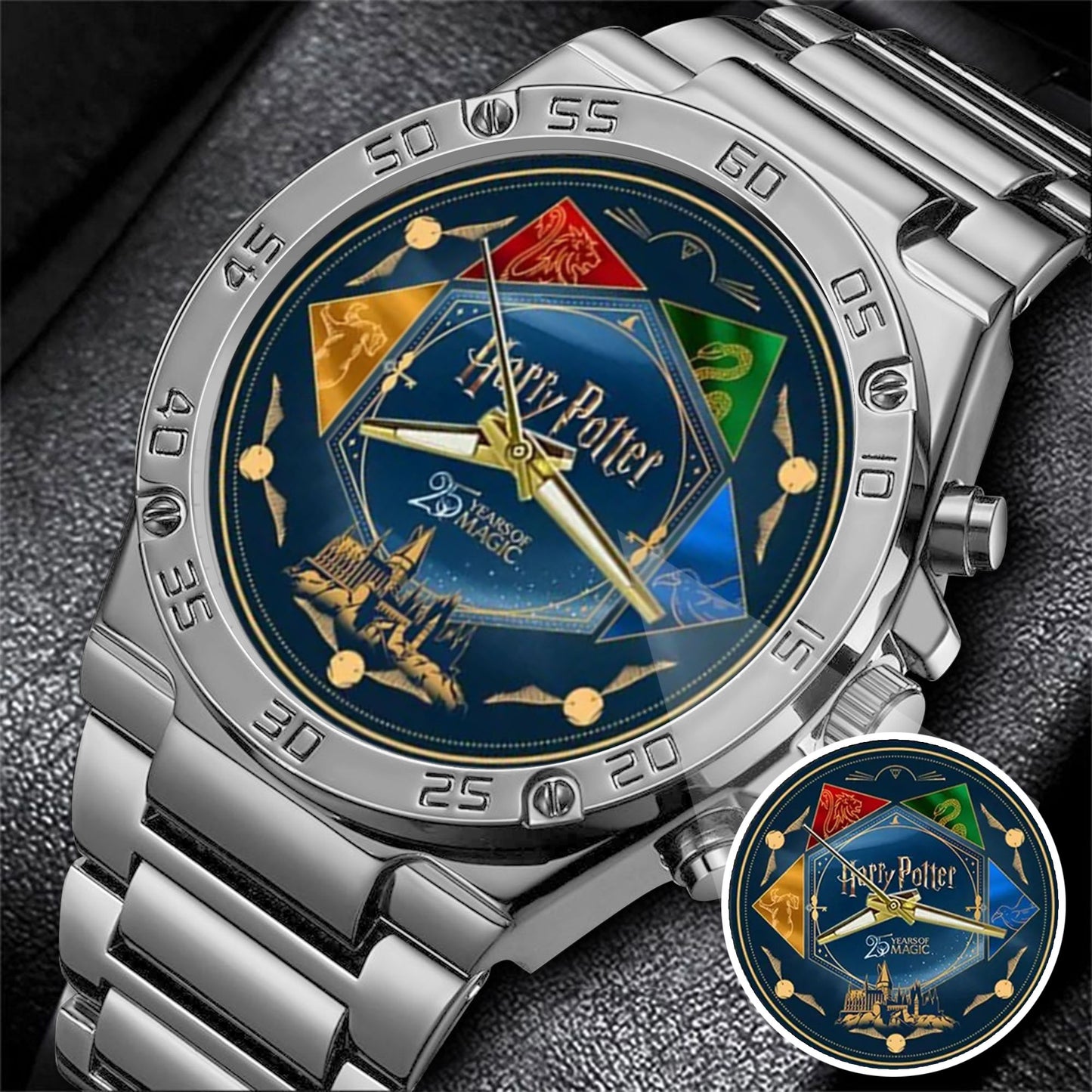 Harry Potter 25th Anniversary Steel Watch