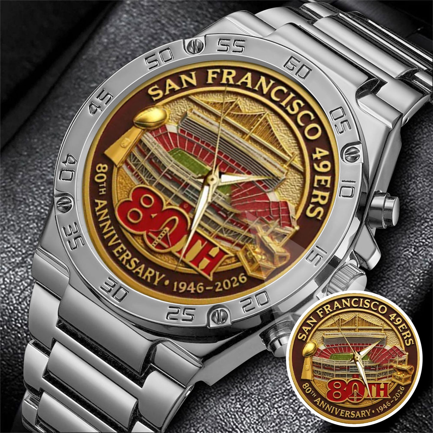 San Francisco 49ers 80th Anniversary 2026 Watch