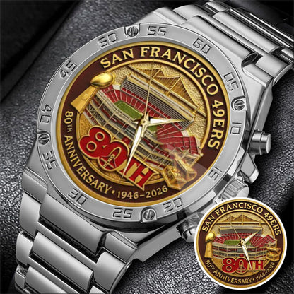 San Francisco 49ers 80th Anniversary 2026 Watch