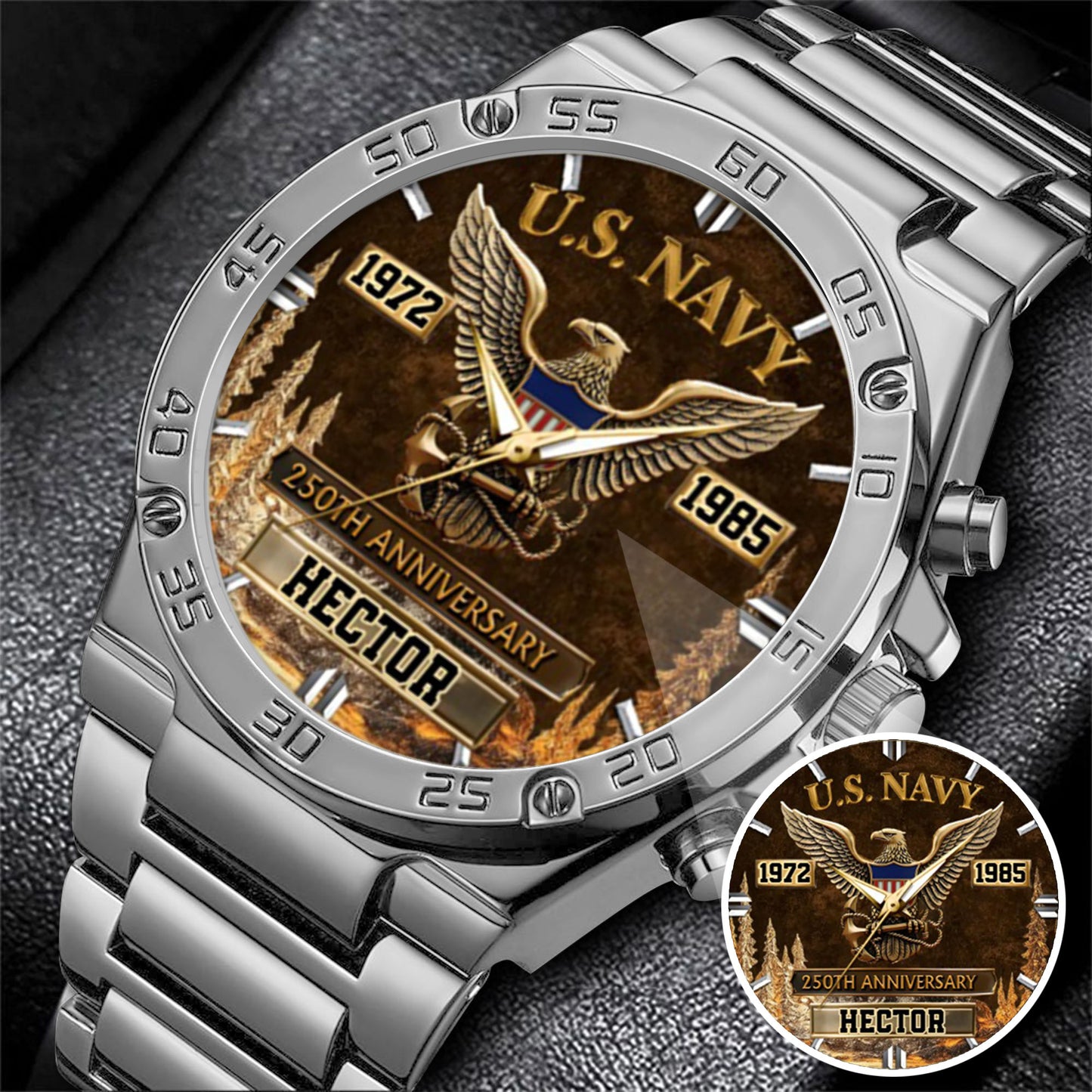 250th Anniversary Stainless Steel Watch