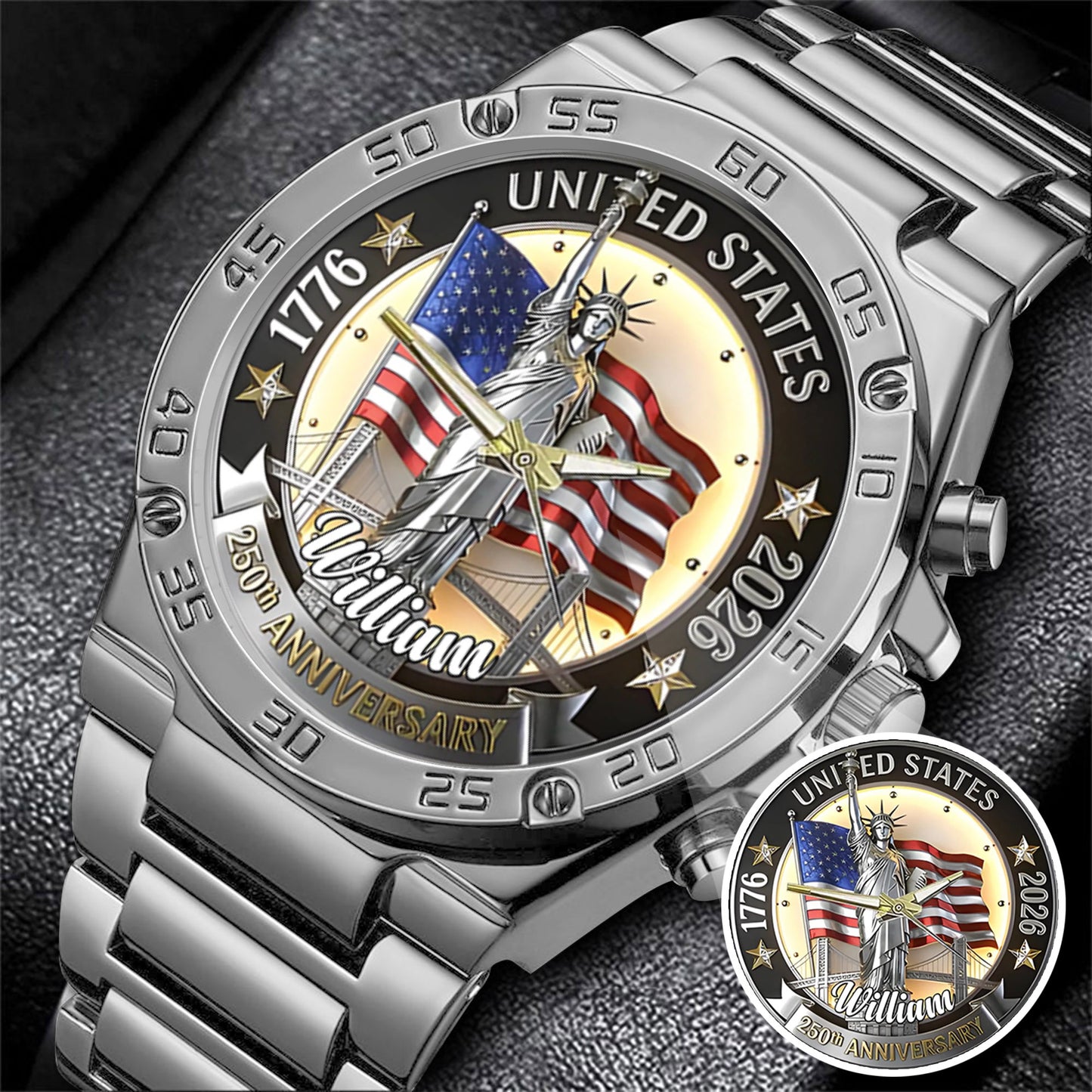 250th Anniversary Customized Watch
