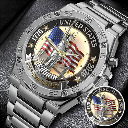 250th Anniversary Customized Watch