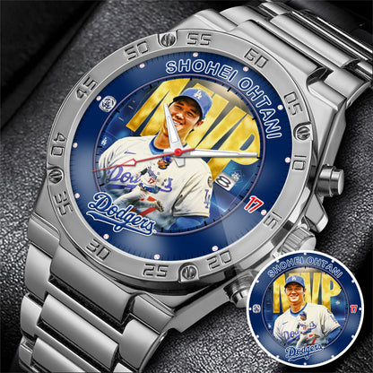 Baseball Shohei Ohtani 2025 MVP, Back to Back AL MVP, LA Dodgers Baseball Personalized Watch