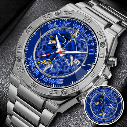 Power Rangers Blue Ninjetti Personalized Watch