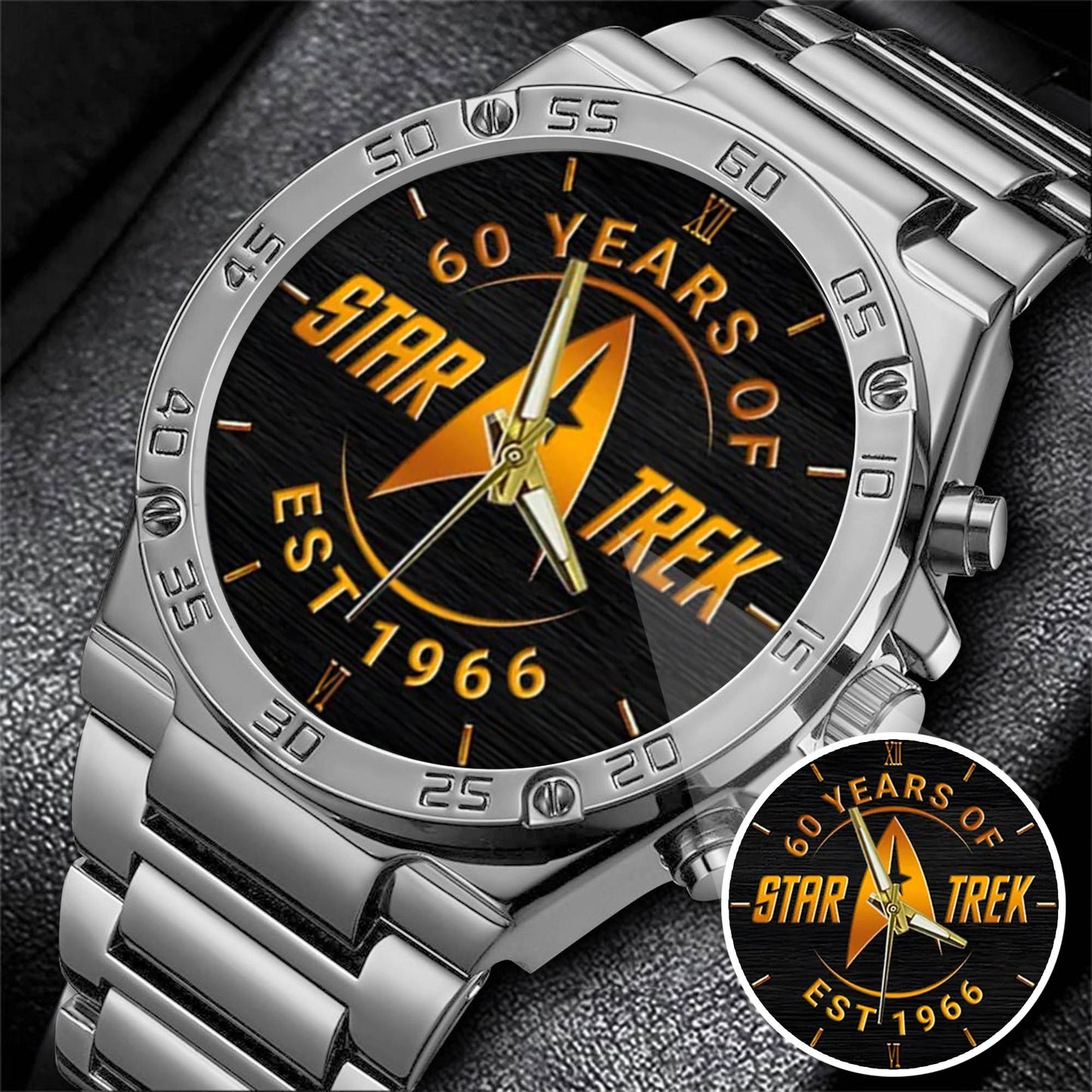 Star Trek 60th Anniversary Stainless Steel Watch