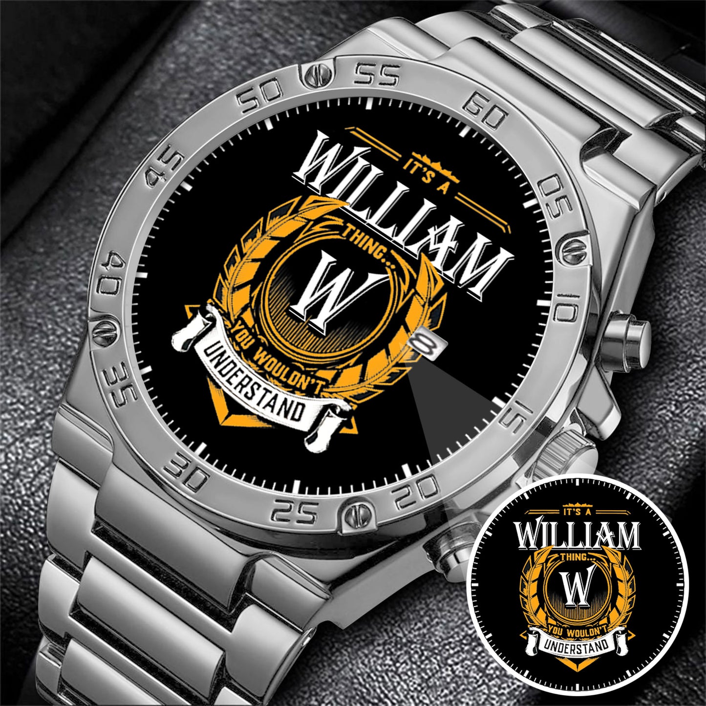Personalized It's A Thing You Wouldn't Understand Custom Name Watch