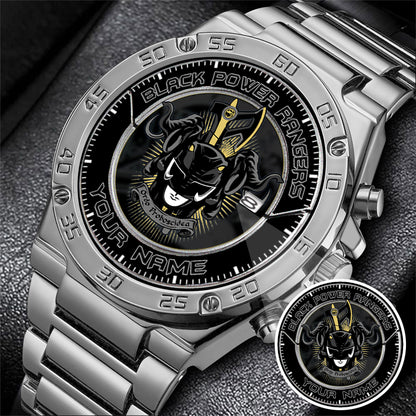 Mighty Morphin Power Rangers Mastodon Custom Name Watch