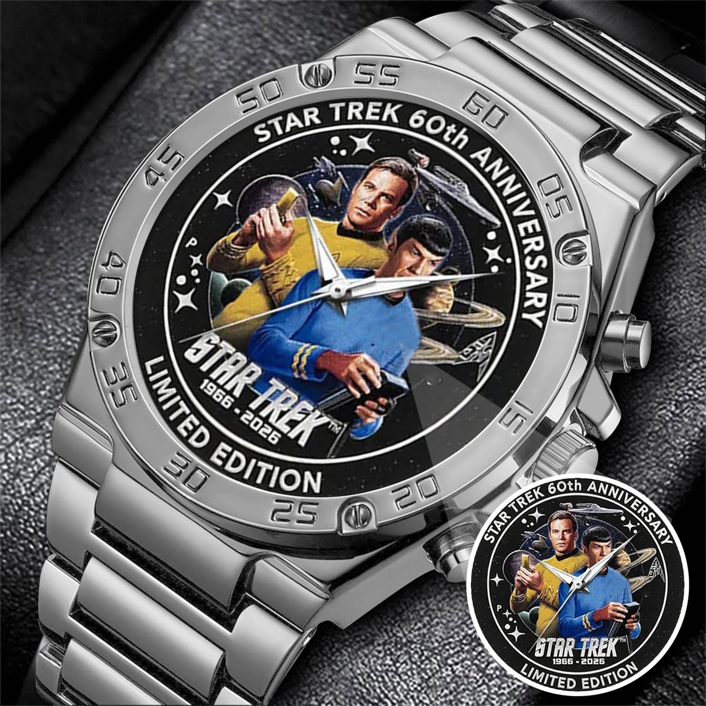 Star Trek 60th Anniversary Stainless Steel Watch