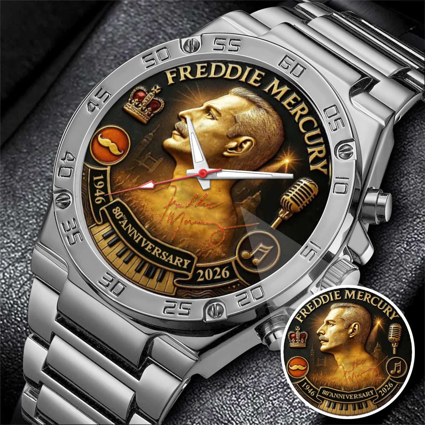 Freddie Mercury 80th Anniversary Watch