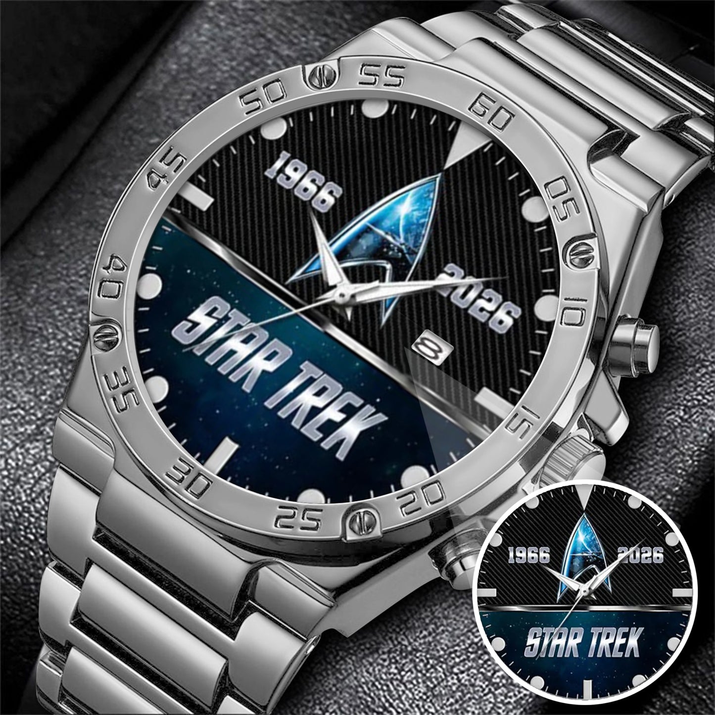 Star Trek 60th Anniversary Stainless Steel Watch