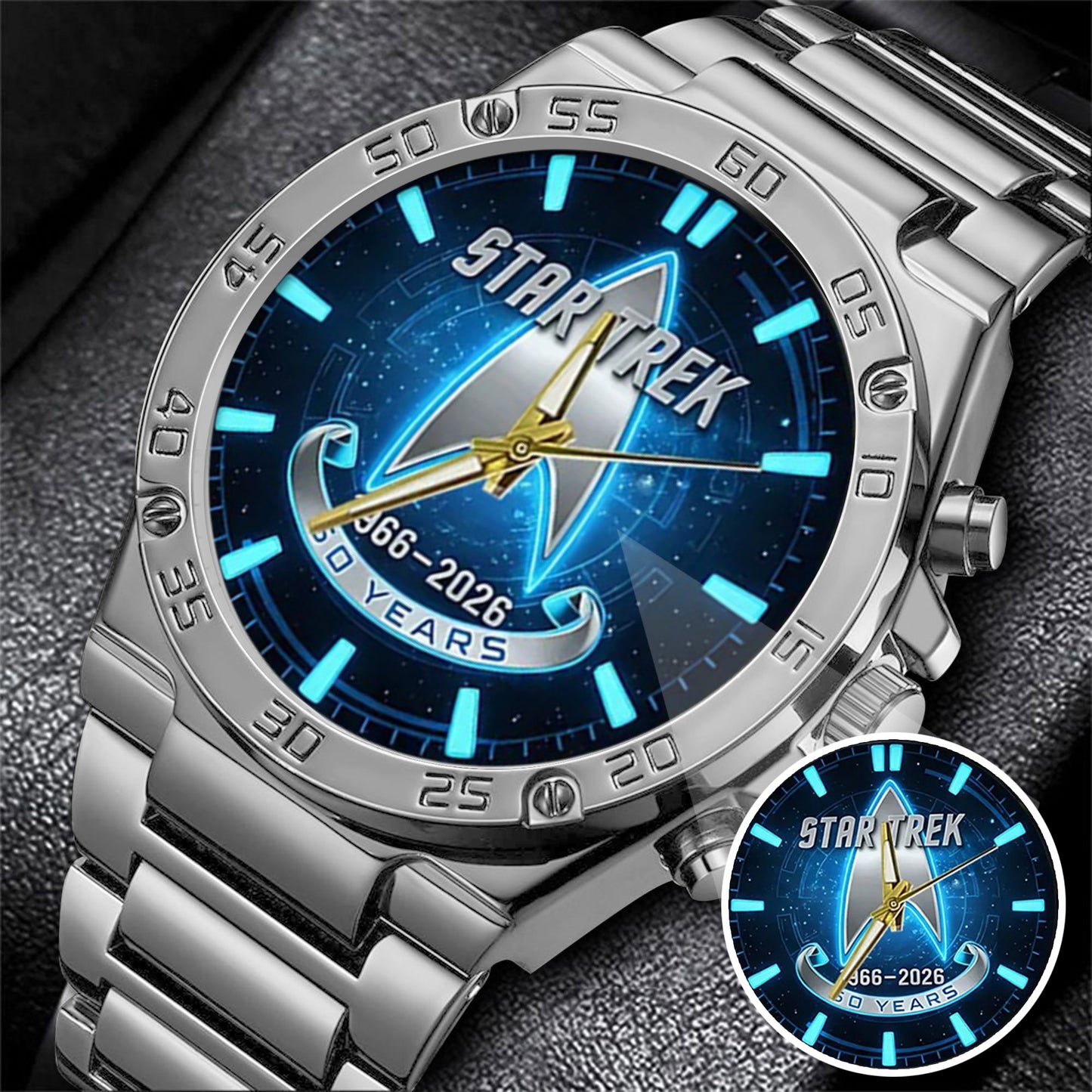 Star Trek 60th Anniversary Stainless Steel Watch