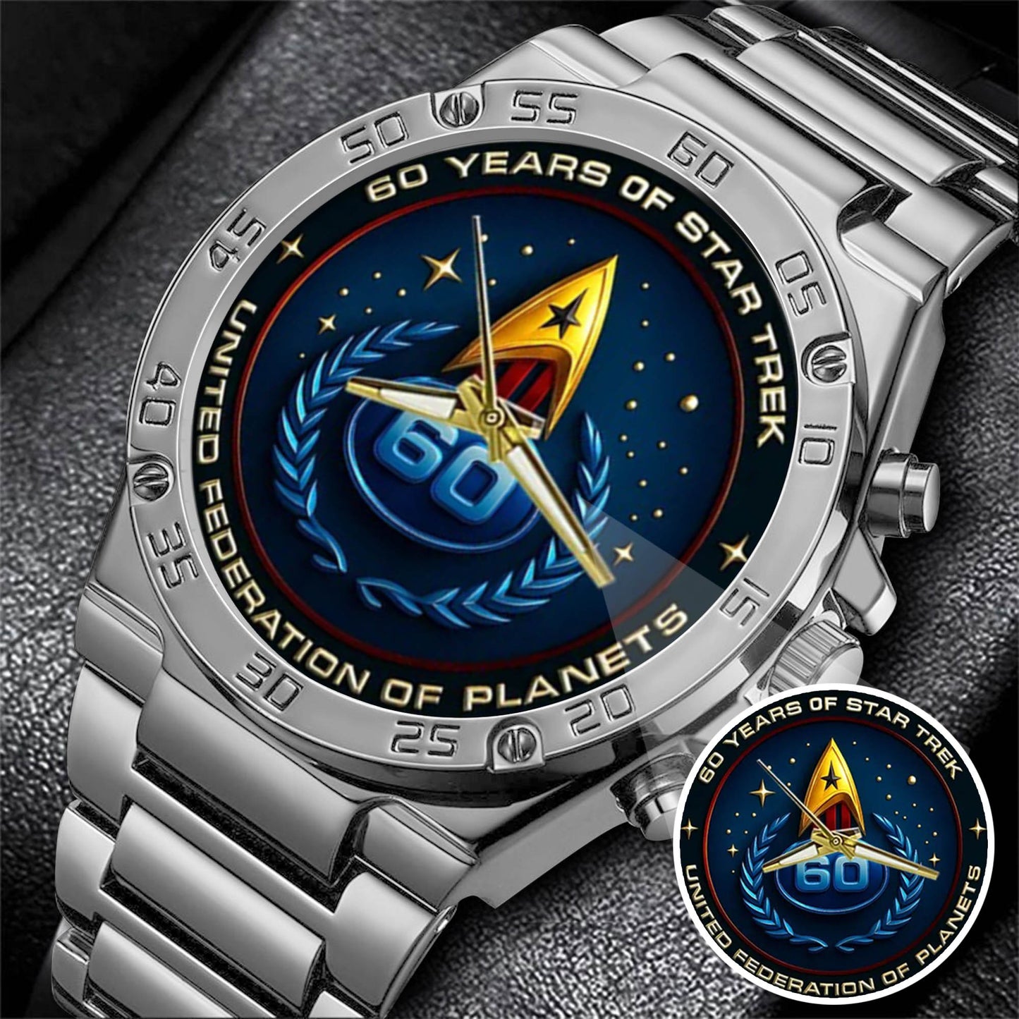Star Trek 60th Anniversary Stainless Steel Watch