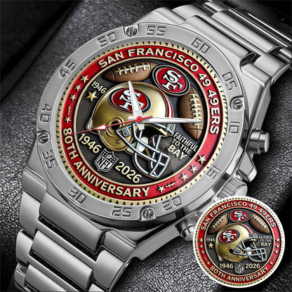 San Francisco 49ers 80th Anniversary 2026 Watch