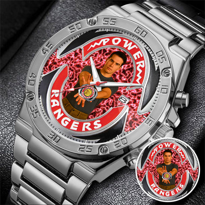 Mighty Morphin Power Rangers Custom Photo Watch