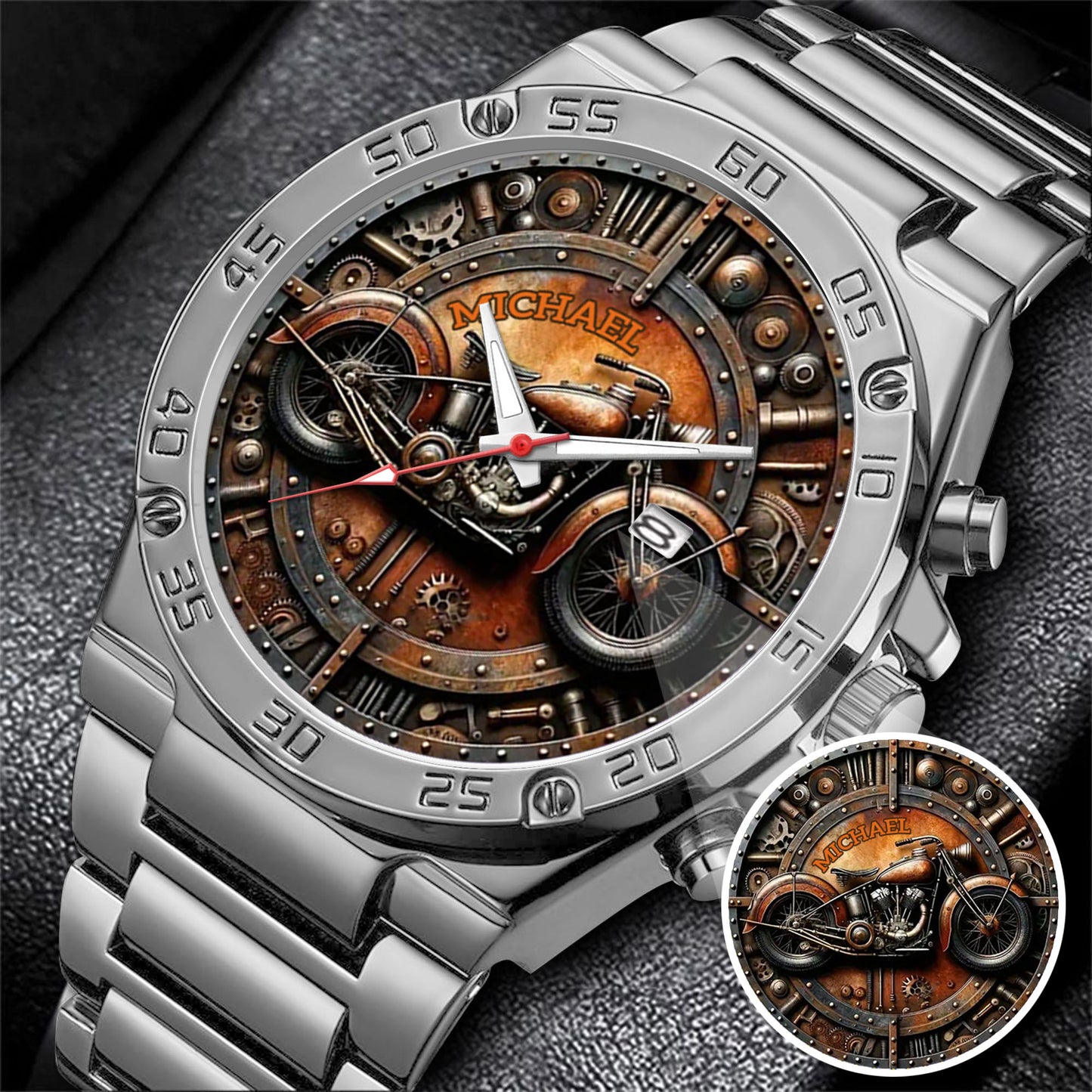 Vintage Motorcycle Limited Edition Watch – Biker Gear Timepiece