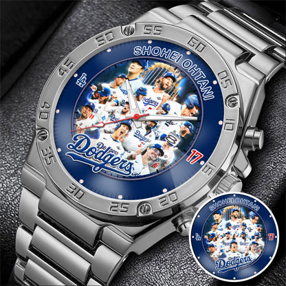 Personalized LA Dodgers 2025 Worlds Series Champion Watch