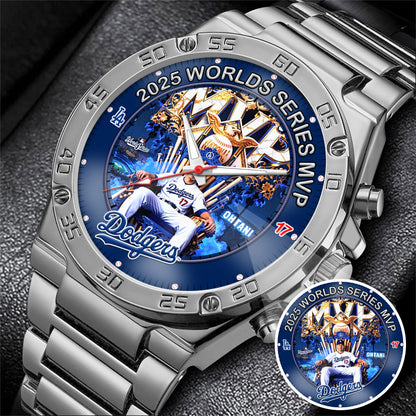 LA Dodgers 2025 Worlds Series Shohei The Goat Champion Watch