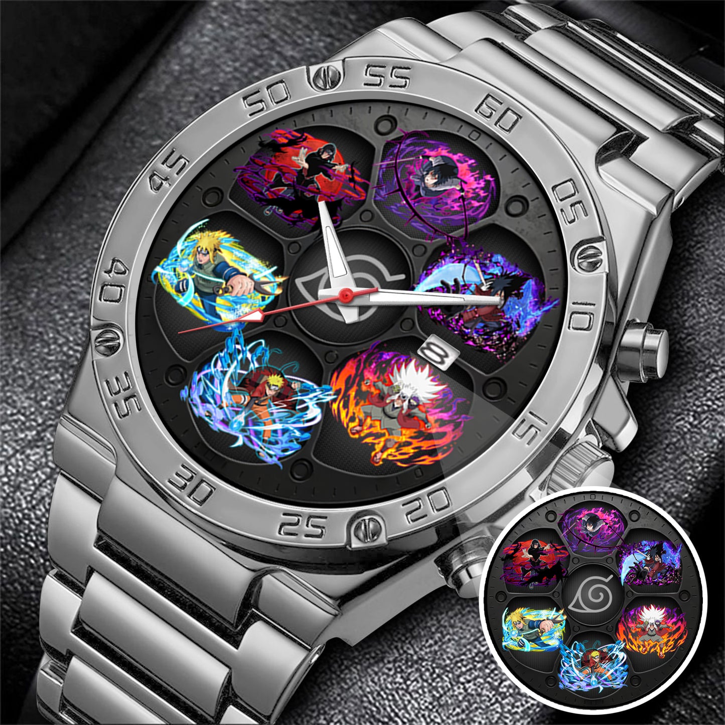 Anime Naruto Shippuden Art Custom Watch